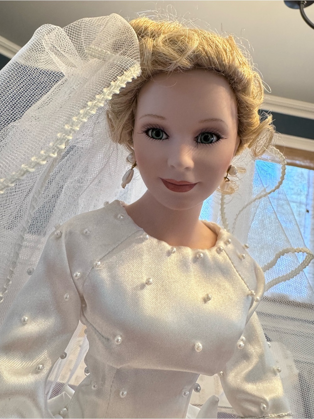 VINTAGE Bridal Doll “The Language of Wedding Flowers” by Ashton-Drake
